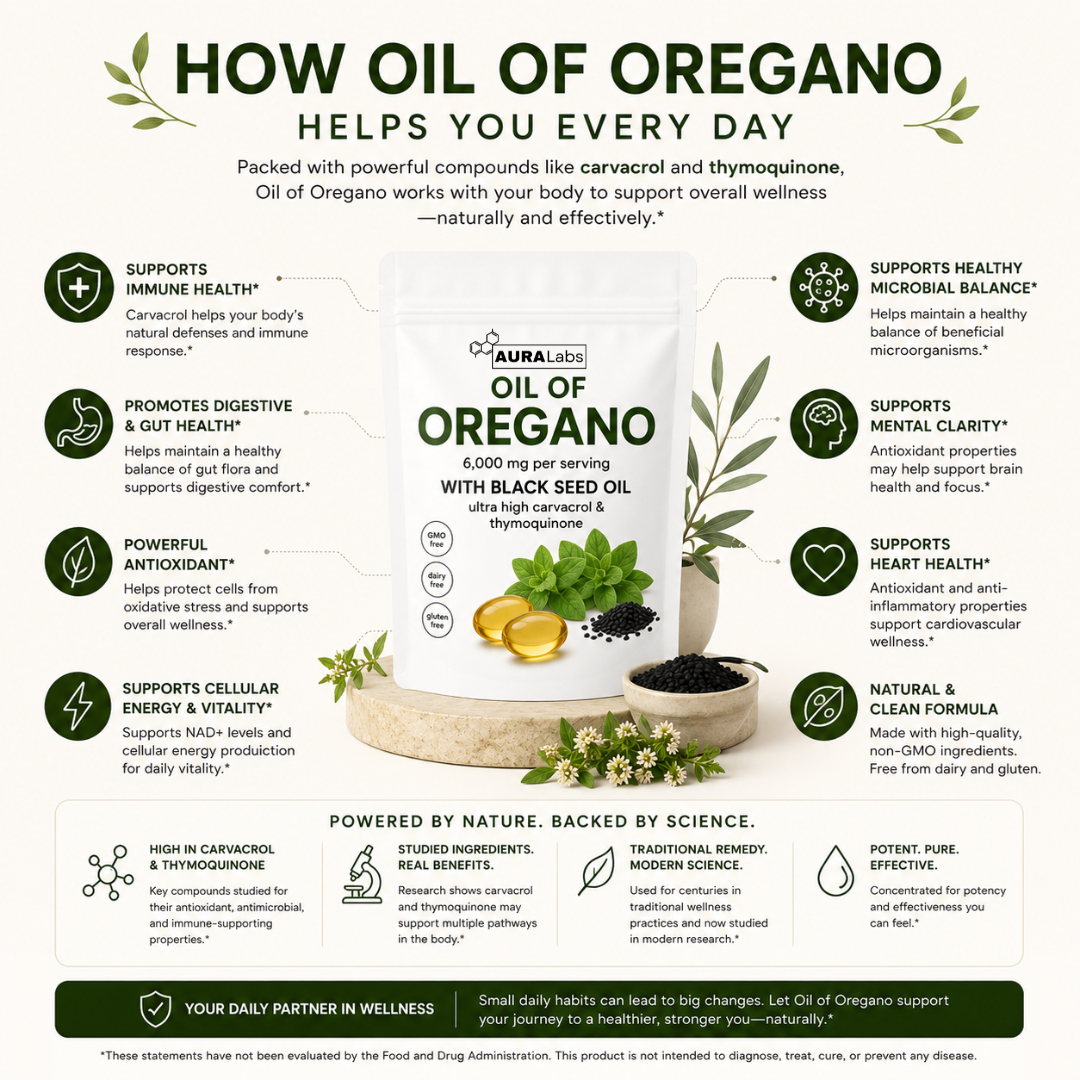 85% Carvacrol Oil of Oregano