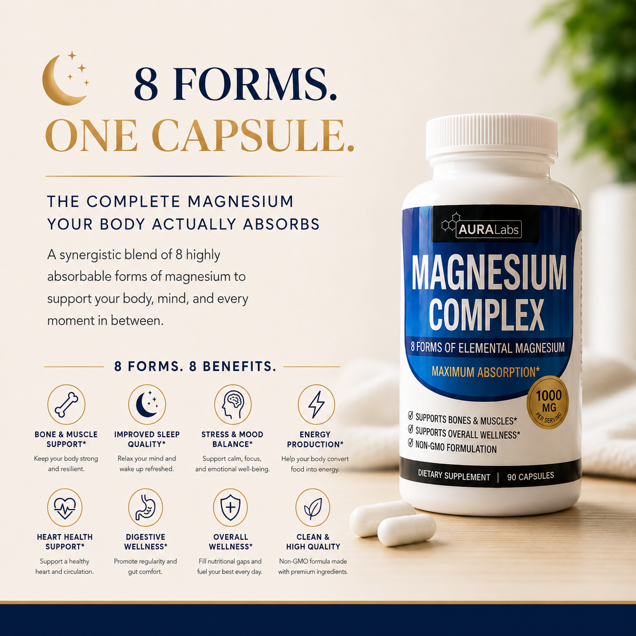 Magnesium 8-in-1 Complete Complex