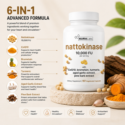 Nattokinase Heart Complex 10,000 FU