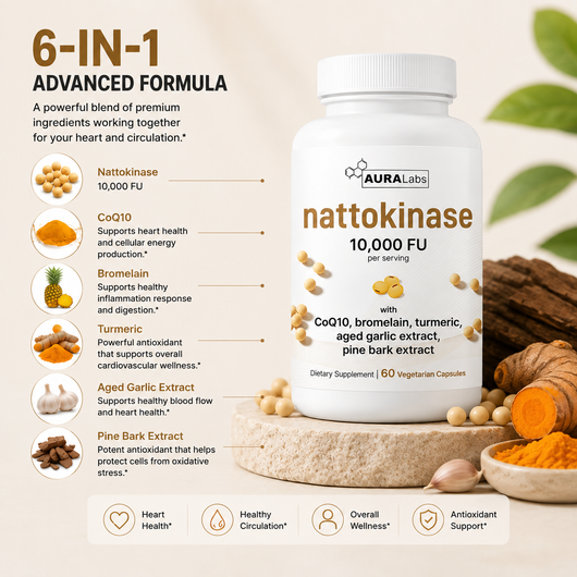 Nattokinase Heart Complex 10,000 FU