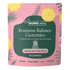 AURALabs Feminine Balance Gummies pouch front
