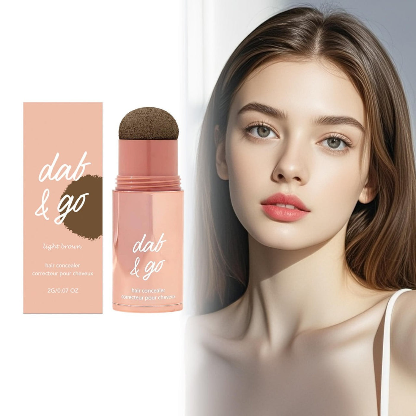 Aura Hair Concealer — on model