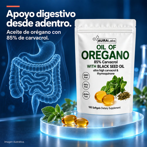 Aceite de Orégano 85% Carvacrol
