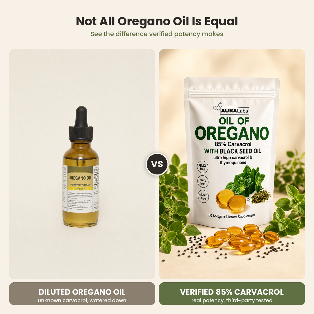 Your Body Deserves Better Than Diluted Oregano Oil