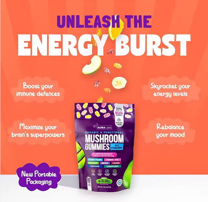 AURALabs Mushroom Gummies