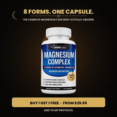 Aura Magnesium — 8 forms, one capsule. Buy 1 Get 1 Free from $29.95